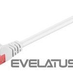 Üleminek Goobay  Patch Cable | 68636 CAT 6 U/UTP | PVC AWG 24/7 | Cable length: 3 m | White 