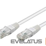 Üleminek Goobay  Patch Cable | 68637 CAT 6 U/UTP | PVC AWG 24/7 | Cable length: 5 m | White 
