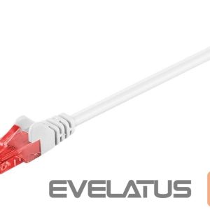 Üleminek Goobay  Patch Cable | 68639 CAT 6 U/UTP | PVC AWG 24/7 | Cable length: 15 m | White 