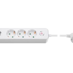 Kaitselüliti Goobay  41264 3-Way Power Strip with Switch and USB | Sockets quantity 3 