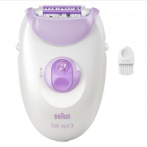 Epilaator Braun  Epilator | SE3-000 Silk épil 3 | Number of power levels 2 | White/Purple 