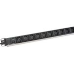 Kaitselüliti Digitus  Aluminum outlet strip, IEC C14 plug | DN-95404 | Sockets quantity 10 