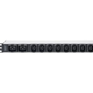 Kaitselüliti Digitus  Socket Strip with Aluminum Profile, 10-way, IEC C20 plug | DN-95427 | Sockets quantity 7 