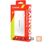 Väline aku Canyon  CANYON power bank PB-108 10000 mAh White 