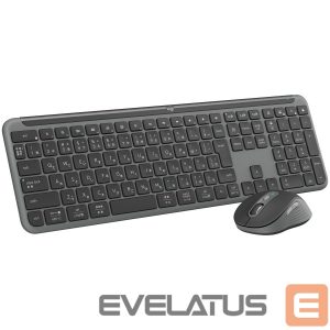 Arvuti klaviatuur Logitech  LOGITECH Signature Slim Combo MK950 for Business - GRAPHITE - US INT'L - 2.4GHZ/BT - INTNL-973 