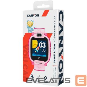 Nutikell Canyon  CANYON kids watch Jondy KW-44 4G Camera GPS Music Pink 