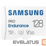Mälukaardid Samsung  Pro Endurance MicroSD 128GB White