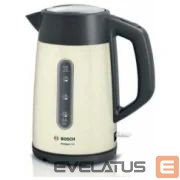 Veekeetja Bosch  Kettle TWK4P437 Electric, 2400 W, 1.7 L, Stainless steel, Beige 