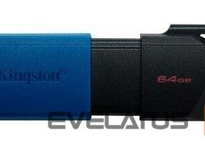 Mälupulk Kingston  USB 3.2 Flash Drive DataTraveler Exodia M 64 GB, USB 3.2, Black/Blue 