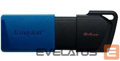 Mälupulk Kingston USB 3.2 Flash Drive DataTraveler Exodia M 64 GB, USB 3.2, Black/Blue