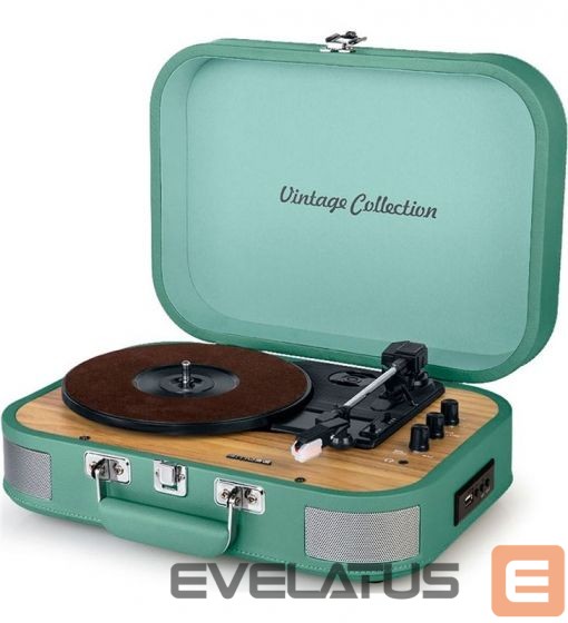 Plaadimängijad Muse Turntable Stereo System MT-201WG USB port, AUX in