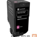 Tarvikud ja tarvikud LEXMARK  16K Magenta Return Program Toner Cartridge (CX725) 