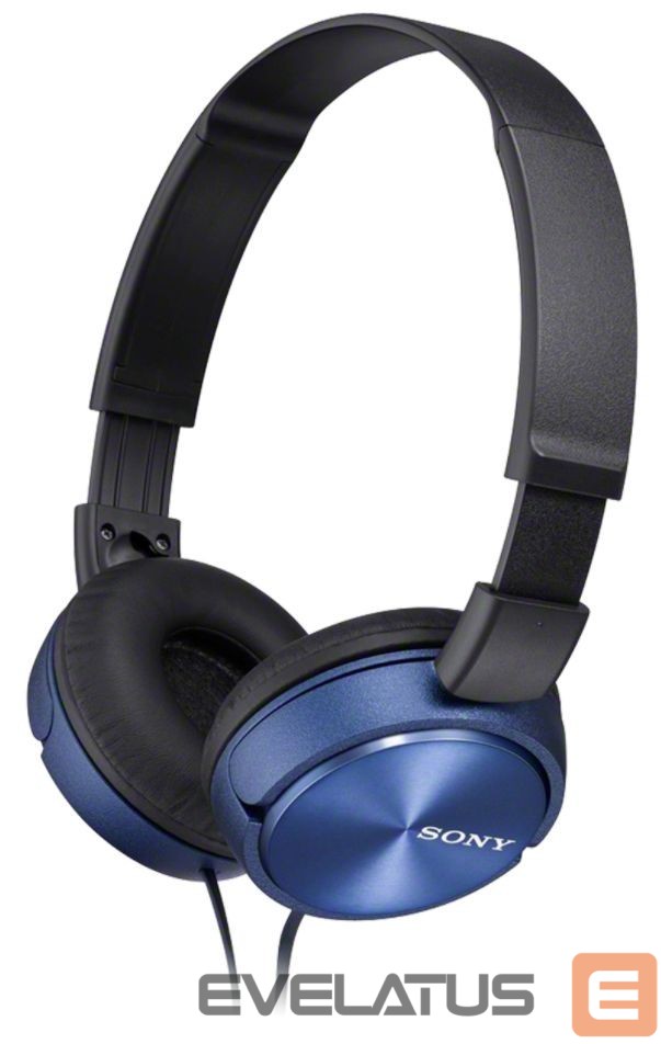 Juhtmevabad kõrvaklapid Sony Foldable Headphones MDR-ZX310 Headband/On-Ear, Blue