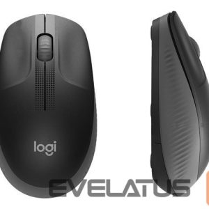 Arvutihiir Logitech  Full size Mouse M190 	Wireless, Charcoal, USB 