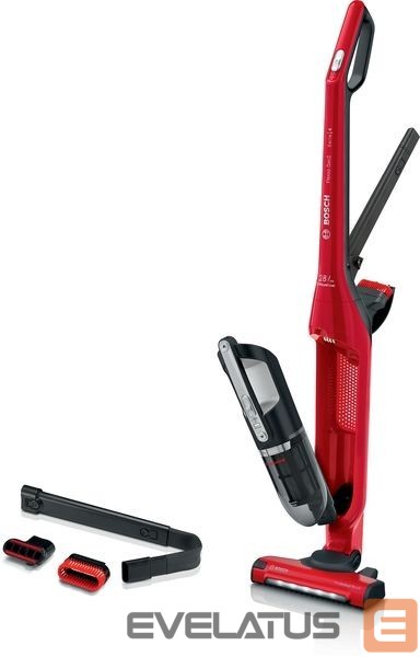 Tolmuimeja Bosch Vacuum cleaner Flexxo Gen2 28Vmax ProAnimal BBH3ZOO28 Cordless operating, Handstick, 25.2 V, Operating time (max) 55 min, Red, Warranty 24 month(s)