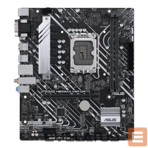 Intel protsessori emaplaat Asus  PRIME H610M-A WIFI D4 Processor family Intel, Processor socket  LGA1700, DDR4 DIMM, Memory slots 2, Supported hard disk drive interfaces 	SATA, M.2, Number of SATA connectors 4, Chipset  Intel H610, mATX 
