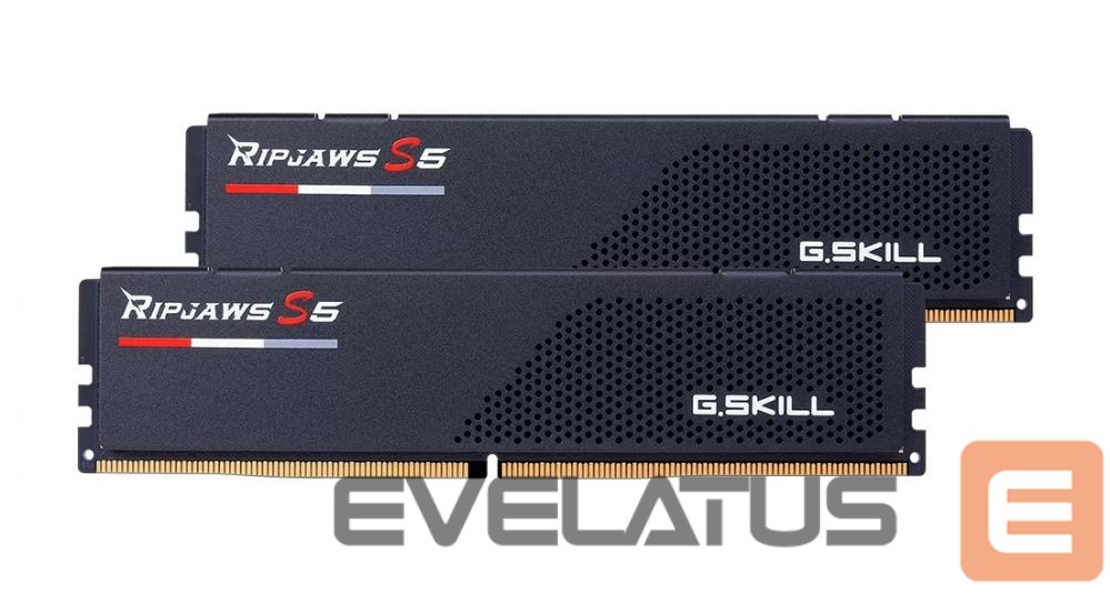 Operatiivmälu DDR4 G.Skill Ripjaws S5 32 Kit (16GBx2) GB, DDR5, 6000 MHz, PC/server, Registered No, ECC No
