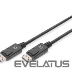 Monitori tarvik Digitus  DisplayPort Connection Cable AK-340100-010-S Black, DP to DP, 1 m 