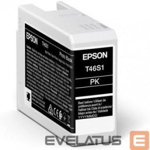 Tarvikud ja tarvikud EPSON  UltraChrome Pro 10 ink T46S1 Ink cartrige, Photo Black 