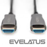 Monitori tarvik Digitus  HDMI AOC Hybrid-Fiber Connection Cable AK-330125-100-S HDMI to HDMI, 10 m 