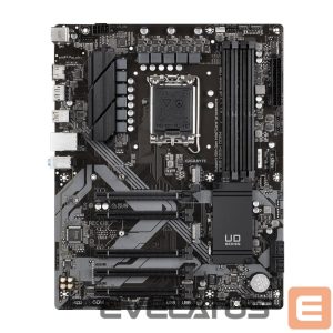 Intel protsessori emaplaat Gigabyte  B760 DS3H DDR4 1.0 M/B Processor family Intel, Processor socket  LGA1700, DDR4 DIMM, Memory slots 4, Supported hard disk drive interfaces 	SATA, M.2, Number of SATA connectors 4, Chipset Intel B760 Express, ATX 