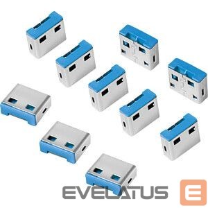Muu arvutitarvik Logilink  10 Locks AU0046 Blue 