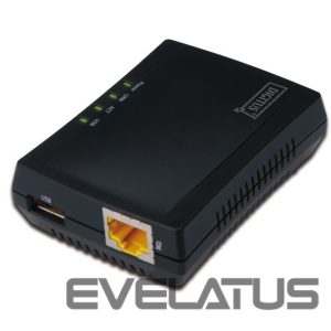 Üleminek Digitus  Multifunction USB Network Server DN-13020 Black 
