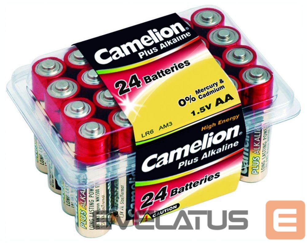 Muu arvutitarvik Camelion LR6-PB24 AA/LR6, Plus Alkaline, 24 pc(s)