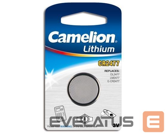 Muu arvutitarvik Camelion CR2477, Lithium, 1 pc(s)