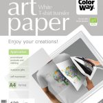 Kontoritarbed ColorWay  ART Photo Paper T-shirt transfer (white), 5 sheets, A4, 120 g/m² 
