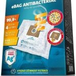 Tolmuimeja tarvik ETA  Vacuum cleaner bags Antibacterial 960068020 Suitable for all , Gallet bagged vacuum cleaners and others (the list attached), Number of bags 5 + microfilter 155x145 mm 