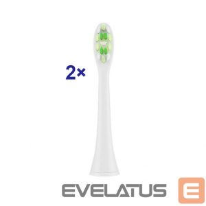 Hambahari ETA  Toothbrush replacement  WhiteClean 070790400 Heads, For adults, Number of brush heads included 2, White 
