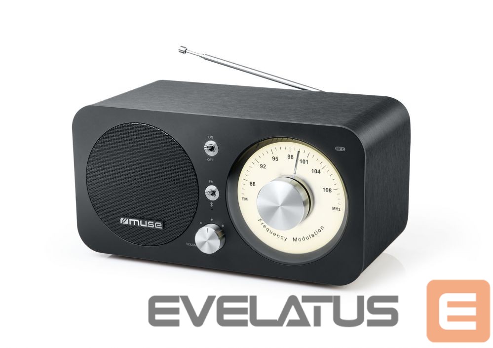 Interaktiivne lahendus Muse M-095 BT Radio, Bluetooth / NFC, Portable, Black