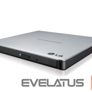 Server – muud tarvikud H.L Data Storage  Ultra Slim Portable DVD-Writer GP57ES40 Interface USB 2.0, DVD±R/RW, CD read speed 24 x, CD write speed 24 x, Silver, Desktop/Notebook 