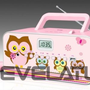 Interaktiivne lahendus Muse  M-29KP Pink/Image, 30 W, Portable radio CD/MP3 player with USB, 