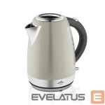 Veekeetja ETA  Kettle ELA 859890070 Standard, 2100 W, 1.7 L, Stainless steel, 360° rotational base, Cream 
