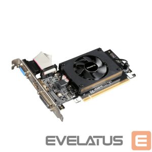Graafikakaart / ideokaardid Gigabyte  GV-N710D3-2GL 2.0 NVIDIA, 2 GB, GeForce GT 710, DDR3, PCI Express 2.0, Cooling type Active, HDMI ports quantity 1, Memory clock speed 1600 MHz, DVI-D ports quantity 1, VGA (D-Sub) ports quantity 1, Processor frequency 954 MHz 