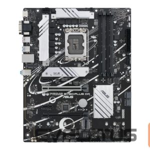 Intel protsessori emaplaat Asus  PRIME B760-PLUS D4 Processor family Intel Processor socket LGA1700 DDR4 Supported hard disk drive interfaces M.2, SATA Number of SATA connectors 4 