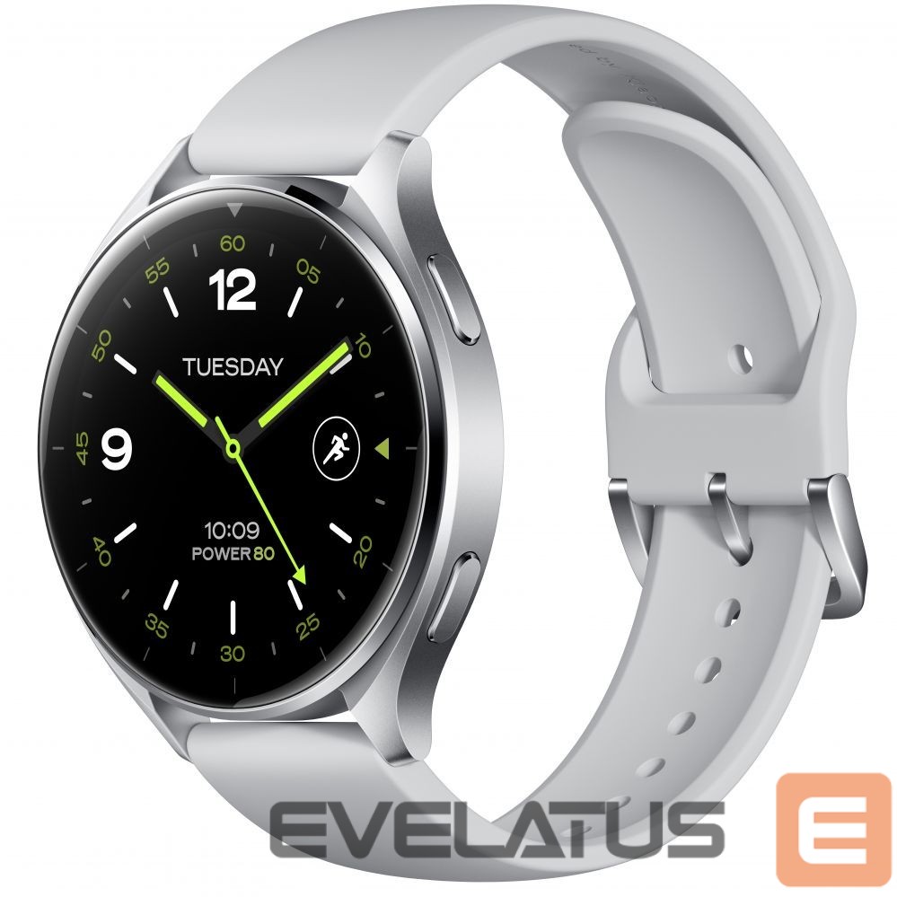 Nutikell Xiaomi Watch 2 | Smart watch | GPS (satellite) | AMOLED | Silver
