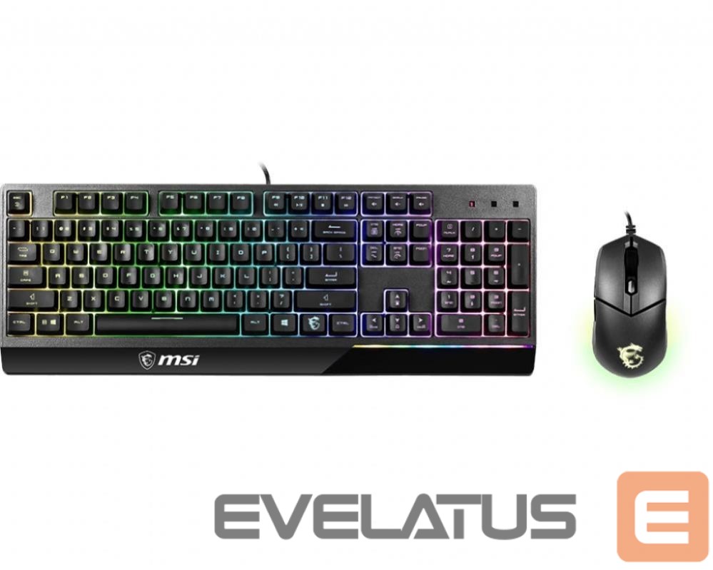 Arvuti klaviatuur MSI KEYBOARD +MOUSE/VIGOR GK30 COMBO US