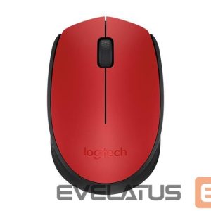 Arvutihiir Logitech  MOUSE USB OPTICAL WRL M171/RED 910-004641 