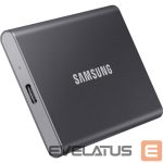 Kõvaketas SSD Samsung  External SSD||T7|2TB|USB 3.2|Write speed 1000 MBytes/sec|Read speed 1050 MBytes/sec|MU-PC2T0T/WW 