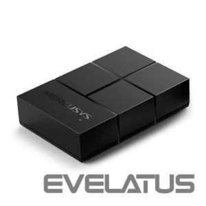 Võrgulülitid MERCUSYS  Switch||MS105G|Desktop/pedestal|5x10Base-T / 100Base-TX / 1000Base-T|MS105G 
