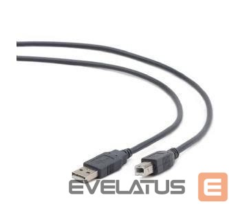 Kaabel Gembird CABLE USB2 AM-BM 1.8M/GRAY CCP-USB2-AMBM-6G