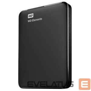 Kõvaketas HDD Western Digital  External HDD||Elements Portable|2TB|USB 3.0|Colour Black|WDBU6Y0020BBK-WESN 