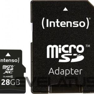 Muu arvutitarvik Intenso  MEMORY MICRO SDXC 128GB C10/W/ADAPTER 3413491 