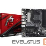 AMD protsessori emaplaat Asrock  Mainboard||AMD B550|SAM4|MicroATX|1xPCI-Express 3.0 1x|1xPCI-Express 3.0 4x|2xM.2|1xPCI-Express 4.0 16x|Memory DDR4|Memory slots 4|1xHDMI|1xDisplayPort|2xAudio-In|1xAudio-Out|2xUSB 2.0|4xUSB 3.2|1xPS/2|1xRJ45|B550MPHANTOMGAMING4 