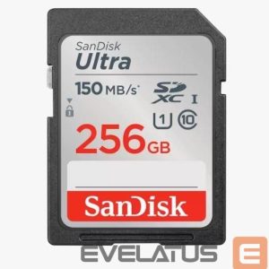 Muu arvutitarvik SANDISK BY WESTERN DIGITAL  MEMORY SDXC 256GB UHS-I/SDSDUNC-256G-GN6IN SANDISK 