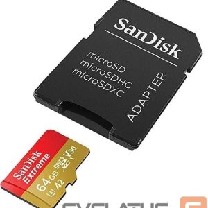 Muu arvutitarvik SANDISK BY WESTERN DIGITAL  MEMORY MICRO SDXC 64GB UHS-I/W/A SDSQXAH-064G-GN6AA SANDISK 