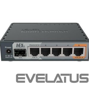 Ruuterid Mikrotik  NET ROUTER 10/100/1000M 5PORT/HEX S RB760IGS 